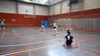 Semifinal Fútbol Sala femenino y Masculino